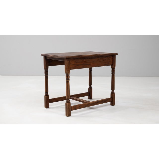 20th Century Belgian Wooden Coffee Table In Original Patina For Sale In Greensboro - Image 6 of 18