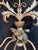 Mid 20th Century 1955 Rococo Revival Gilt Metal and Wood Wall Sconces For Sale - Image 5 of 7