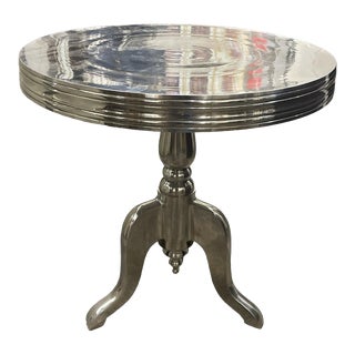 Occasional Table in Chrome For Sale