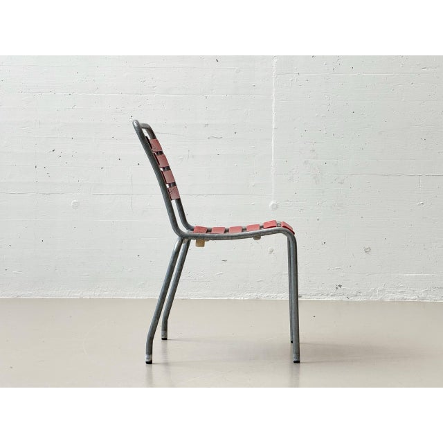 Vintage Garden Chairs in Ash Wood by Atelier Alinea, 1970s, Set of 4 For Sale - Image 15 of 17