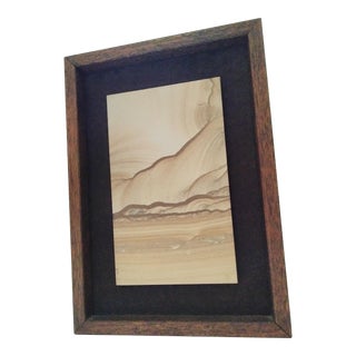 Vintage Genuine Sandstone Slab From the Arizona Desert Created During the Cretaceous Period For Sale