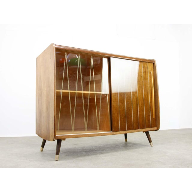 Mid-Century Modern Turntable and LP Sideboard, 1960s For Sale - Image 9 of 18