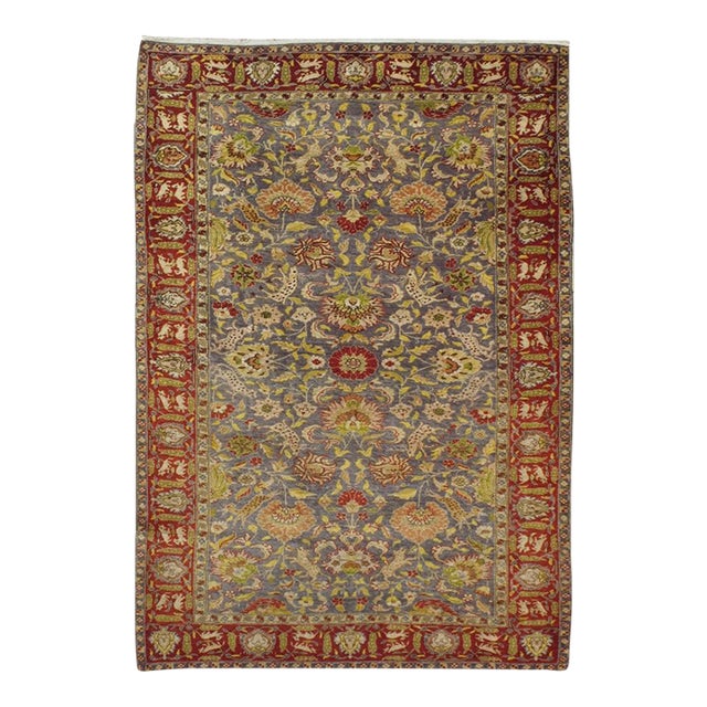 Galerie Shabab Collection Early 20th Century Turkish Sivas Throw Rug For Sale