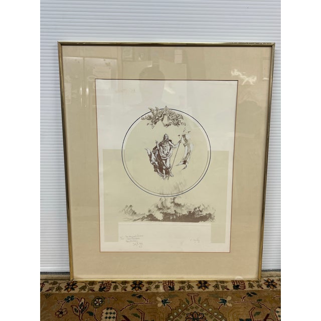 R. Singleton Ascension of Jesus Christ, Signed For Sale - Image 10 of 11