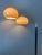 Mid-Century Double Arc Mushroom Floor Lamp from Dijkstra For Sale - Image 4 of 13