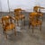Bauhaus Late 19th Century Bauhaus Beech Bentwood Thonet Style Fan Back Captains Armchairs Set of 4 For Sale - Image 3 of 18