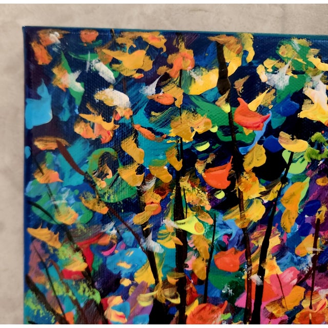 Early 21st Century Impressionist Original Oil on Canvas Painting #2 For Sale - Image 5 of 9