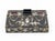 Victorian Mother-of-Pearl Inlaid Black Lacquered Papier Mache Writing Box, the folding top opening to red velvet writing...