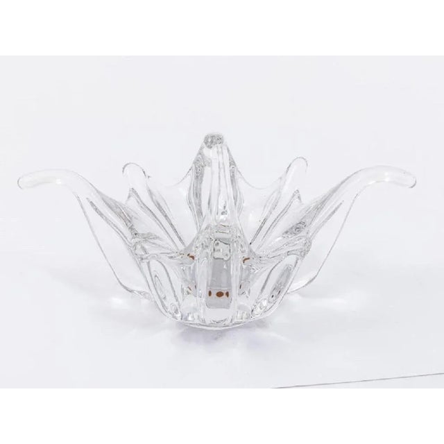 1920s 1920s Modern Handkerchief Glass Dish For Sale - Image 5 of 7