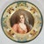 19th C Austrian Royal Vienna Porcelain Portrait Plate of Duchesse De Bourgogne by Wagner For Sale - Image 9 of 13