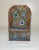 19th Century Rare Antique 1800's Handmade Russian Enamel Bronze Champleve Card Stand Holder For Sale - Image 5 of 11