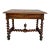 19th Century French Baroque Walnut Desk For Sale