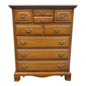 Broyhill Furniture Penn Colony Solid Cherry Early American Colonial 38" Chest of Drawers 2600-41