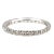 0.79 Ct Diamond Eternity Ring Size 6 For Sale