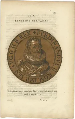 Goltzius, Ferdinand II, 1645, Paper