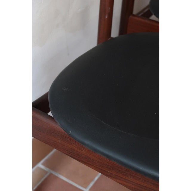 Danish Teak Dining Chairs in the manner of Henry Walter Klein, 1960s, Set of 5 For Sale - Image 11 of 18