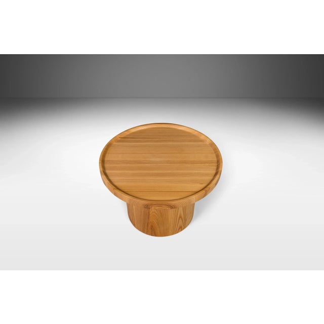 Contemporary Studio Craft Organic Modern Coffee Table in Solid Ash by Mark Leblanc, Usa For Sale - Image 3 of 12