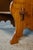 Vintage Early American Style Mahogany Library Console Book Stand Side End Table For Sale - Image 10 of 15