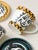 Abstract Face Ceramic Coffee Cup and Saucer Set of 2 - 4 pcs For Sale In Los Angeles - Image 6 of 7