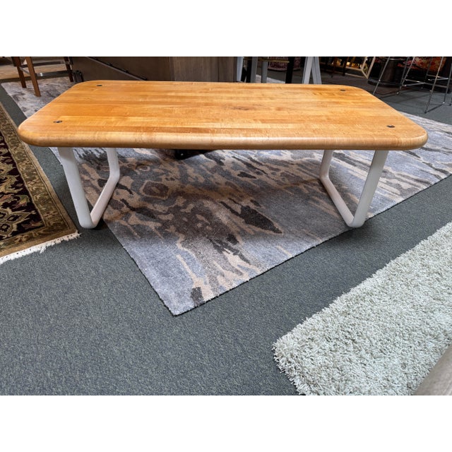 Design Plus Gallery presents a Beech Wood Coffee Table by B. Hannah & A. Morrison for Knoll International. The table is...