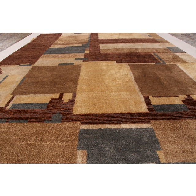 Originating from one of our most respected custom looms in Nepal, this hand-knotted Art Deco rug is the latest edition of...