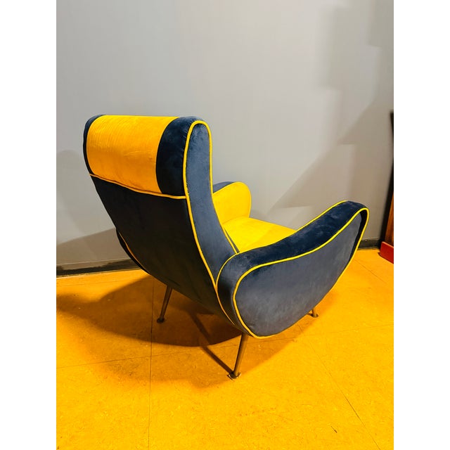 Mid-Century Modern Vintage Lady Lounge Chair by Marco Zanuso for Arflex, 1951 For Sale - Image 3 of 8