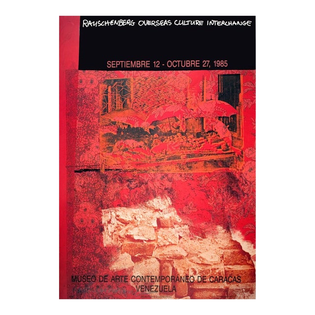 Robert Rauschenberg Roci: Venezuela, 1985 - Signed For Sale
