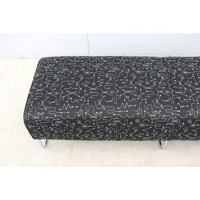 Modernist Jeffrey Bernett for Bernhardt Design Balance Three-Seat Bench For Sale - Image 10 of 12