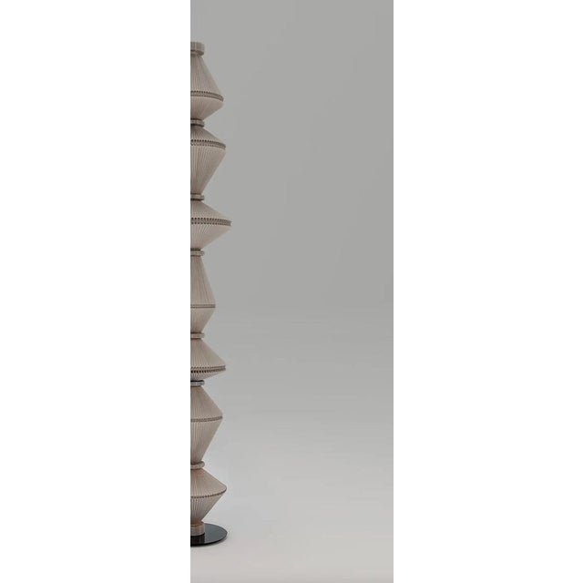 Gold Oïphorique P Gr Still Floor Lamp by Atelier Oï for Parachilna For Sale - Image 8 of 15