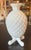 Abstract 1900s Portieux Vallerysthal Pineapple Covered Dish White Opaline Milk Glass For Sale - Image 3 of 10