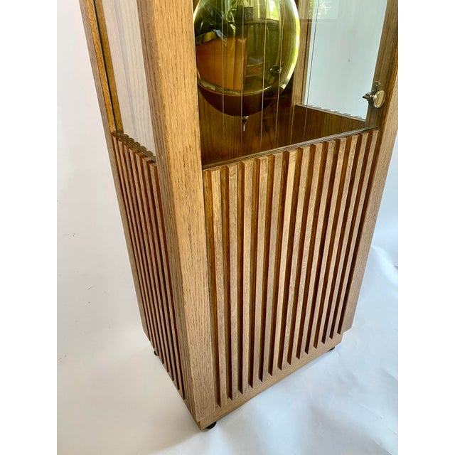 Mid-Century Modern Mid Century Modern George Nelson Floor Clock for Howard Miller For Sale - Image 3 of 11