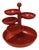 Space Age Rotating Snack Server in Red Abs Plastic, Emsa, 1970s For Sale