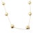 2000 - 2009 Tiffany & Co. Peretti 18k Yellow Gold Vintage Bean Necklace 14.5" For Sale - Image 5 of 12