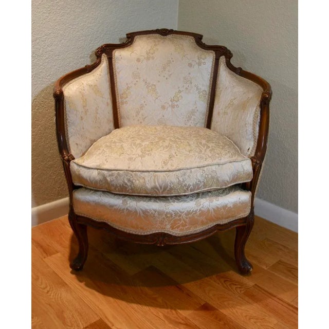 Early 20th Century Bergere Armchair For Sale - Image 10 of 10