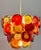 Vintage Mid Century Italian Murano Glass Chandelier For Sale - Image 4 of 7