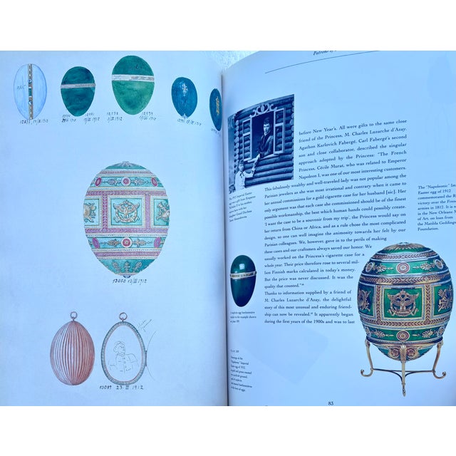 "The Golden Years of Faberge: Drawings and Objects From the Wigstrom Workshop" 2000, First Edition For Sale - Image 4 of 12