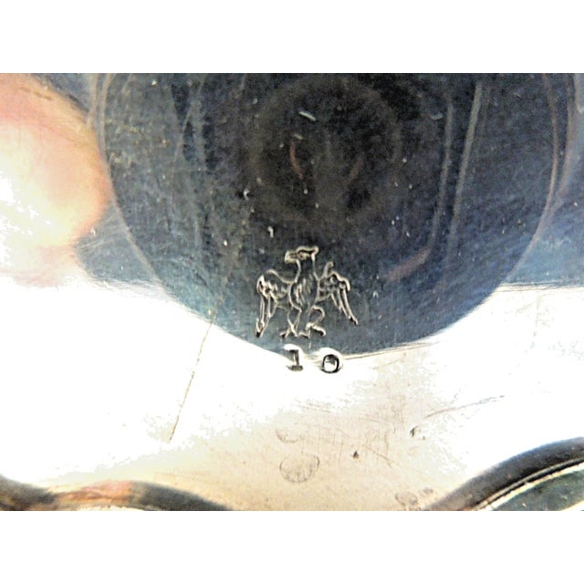 Rare 1875 Black Starr & Frost Sterling Silver Tea Caddy Pineapple Finial No Mono For Sale - Image 9 of 10