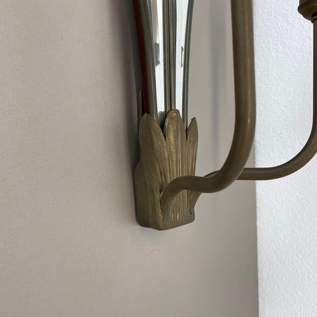 French Bronze Theatre Wall Lights, 1970, Set of 2 For Sale - Image 16 of 18