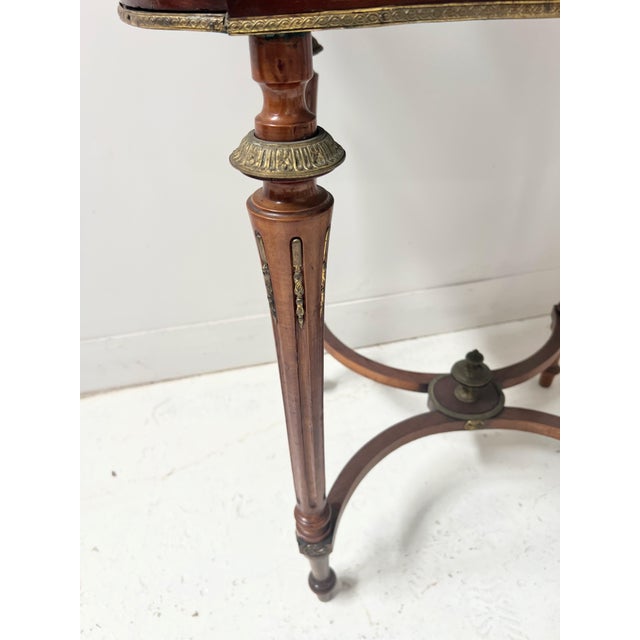 19th Century Napoleon III Style Planter in Veneered Wood For Sale - Image 3 of 18