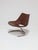 Rare 'scimitar' chair, model is-63, designed by preben fabricius and jørgen kastholm for ivan schlechter in 1962, denmark....