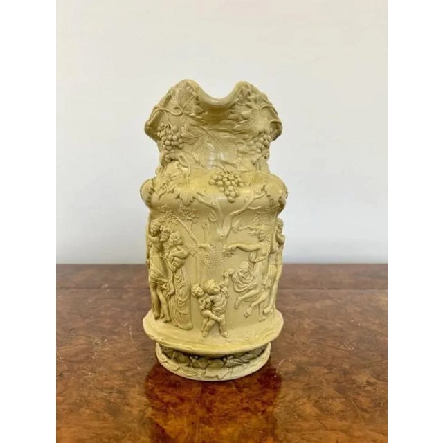 Antique Moulded Jug, 1844 For Sale - Image 4 of 7