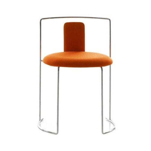 Mid-Century Metal Frame Gaja Chair by Kazuhide Takahama for Cassina For Sale - Image 3 of 6