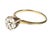 Modern 14k Gold and Diamond Cluster Ring For Sale - Image 3 of 8