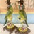 Vintage pair of bird figurine candle holders with bronze mounts // hand painted figurines // ceramic birds // elegant vintage decor For Sale - Image 10 of 10