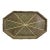Persian Khatam Kari Inlaid Marquetry Star Mosaic Octagonal Serving Tray For Sale