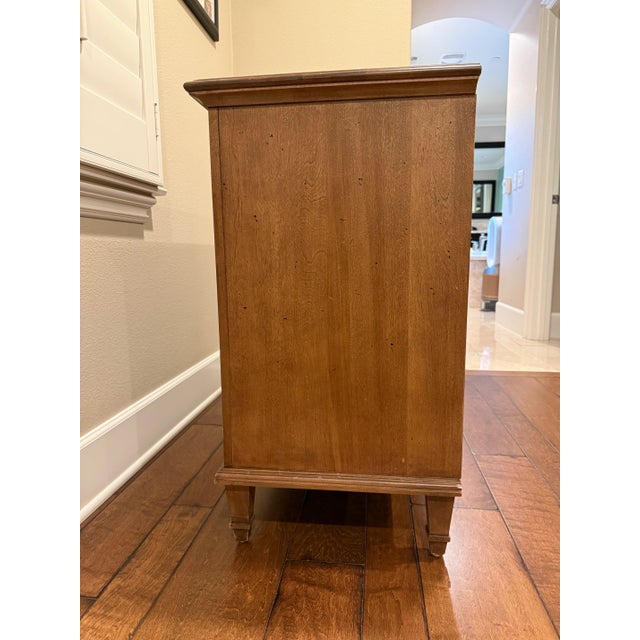 Three Drawer Ethan Allen Chest of Drawers - Sold as a Pair For Sale - Image 10 of 11