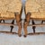 Antique French Country Carved Ladder Back Rush Seat Dining Chairs, Set of 4 For Sale In Miami - Image 6 of 18