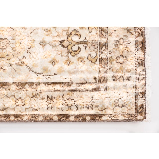 Vintage Turkish Sparta Rug 3'10" X 6'11" For Sale - Image 4 of 12