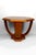 Modernist Art Deco Octagonal Walnut Side Table, France, 1930s For Sale - Image 4 of 13