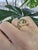 Cartier Panthere 18K yellow gold ring Tsavorite garnet eyes and onyx pattern Ring size 53 US 6.5 Serial #NB5657 All...